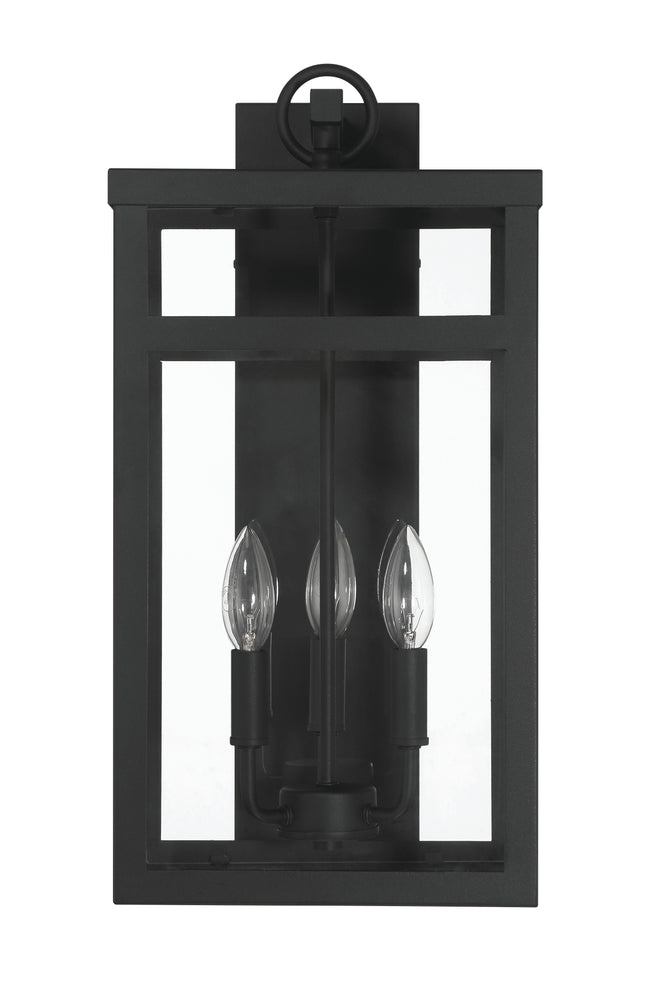 ZA7914-TB - O'Neal 3 Light 20" High Outdoor Wall Lantern - Textured Black