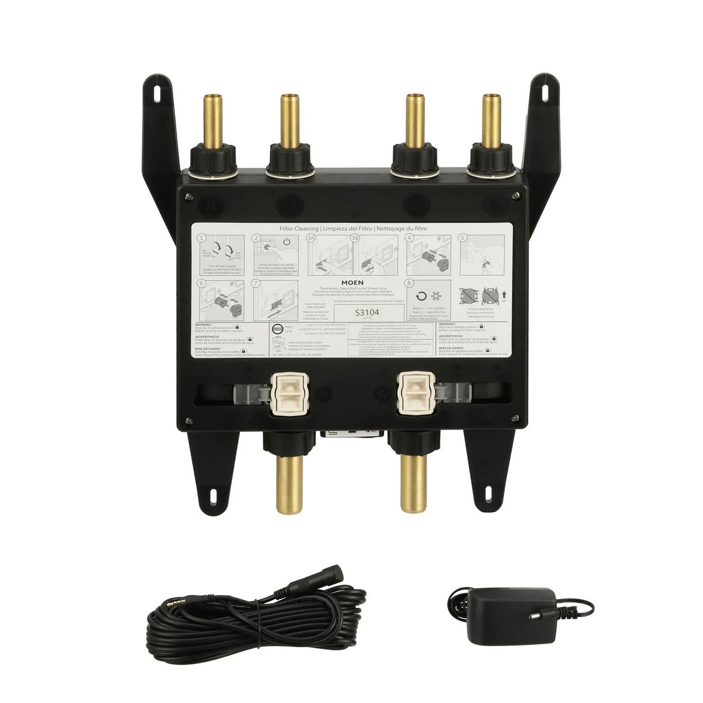 S3104 - Smart Shower 4-Outlet Shower Valve