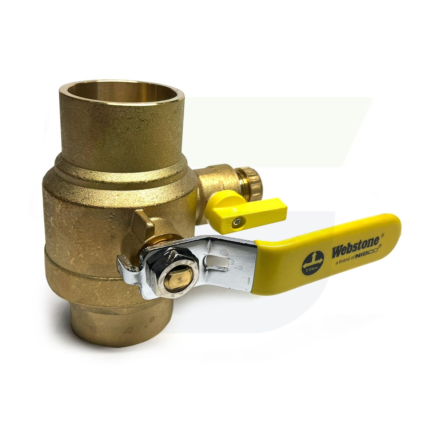 50617 - 2" Sweat Lead Free Ball Valve with Drain