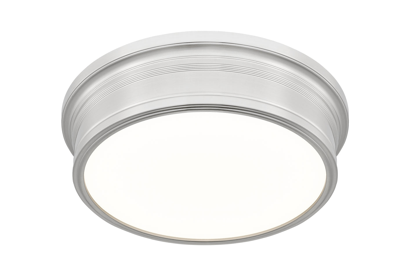 7702F16-BN-LED - Bentley 1 Light Flush 16" Mount - Brushed Nickel