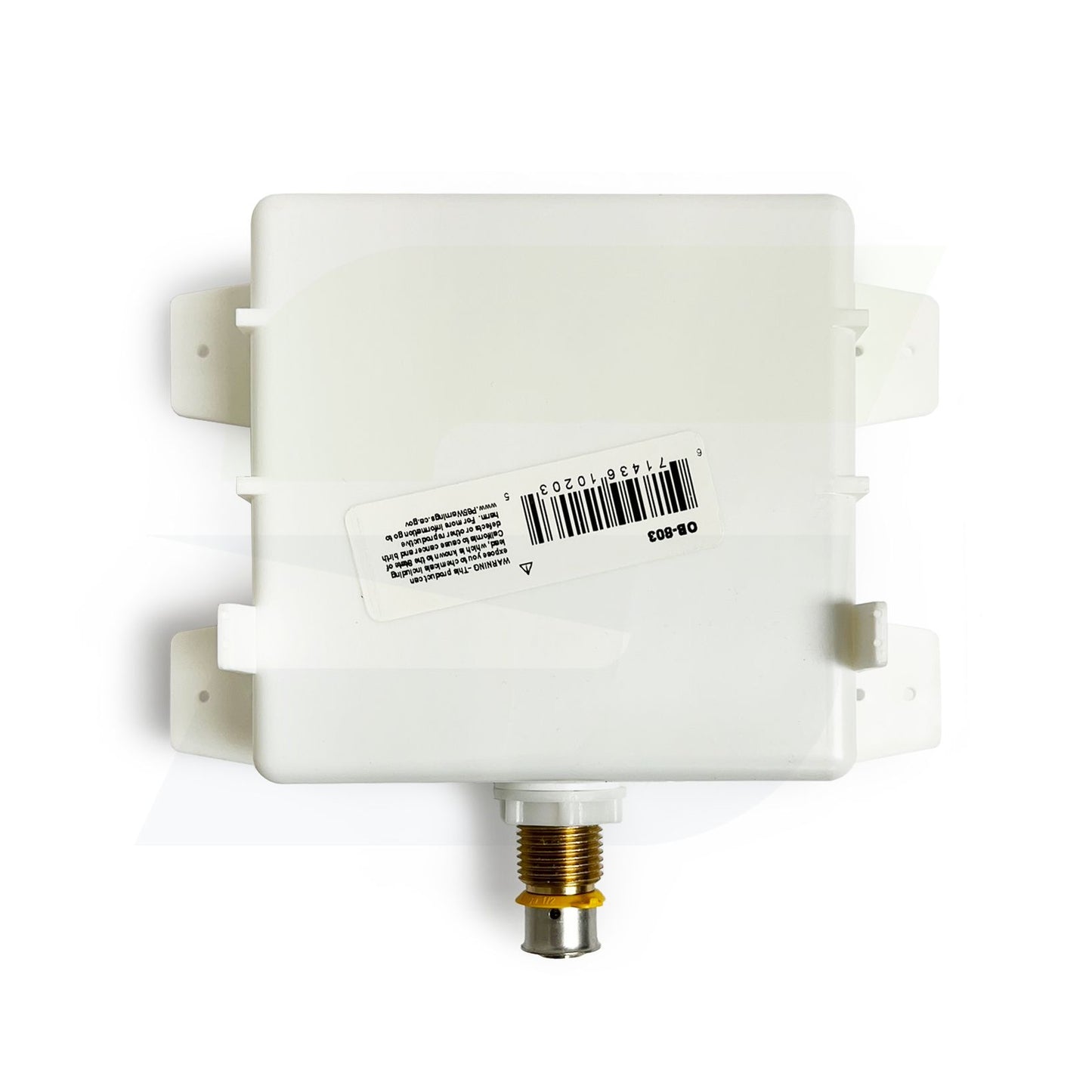 97220 - 1/2" PureFlow Press Ice Maker Outlet Box with Hammer Arrestor