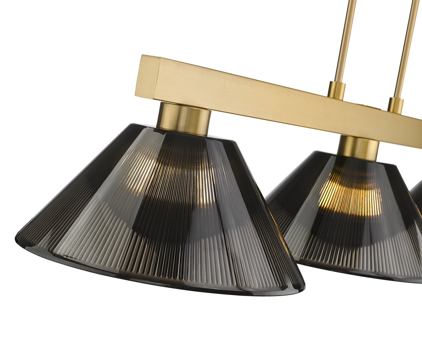 152MGLD-ARS - Cobalt 3 Light 50" Billiard - Modern Gold