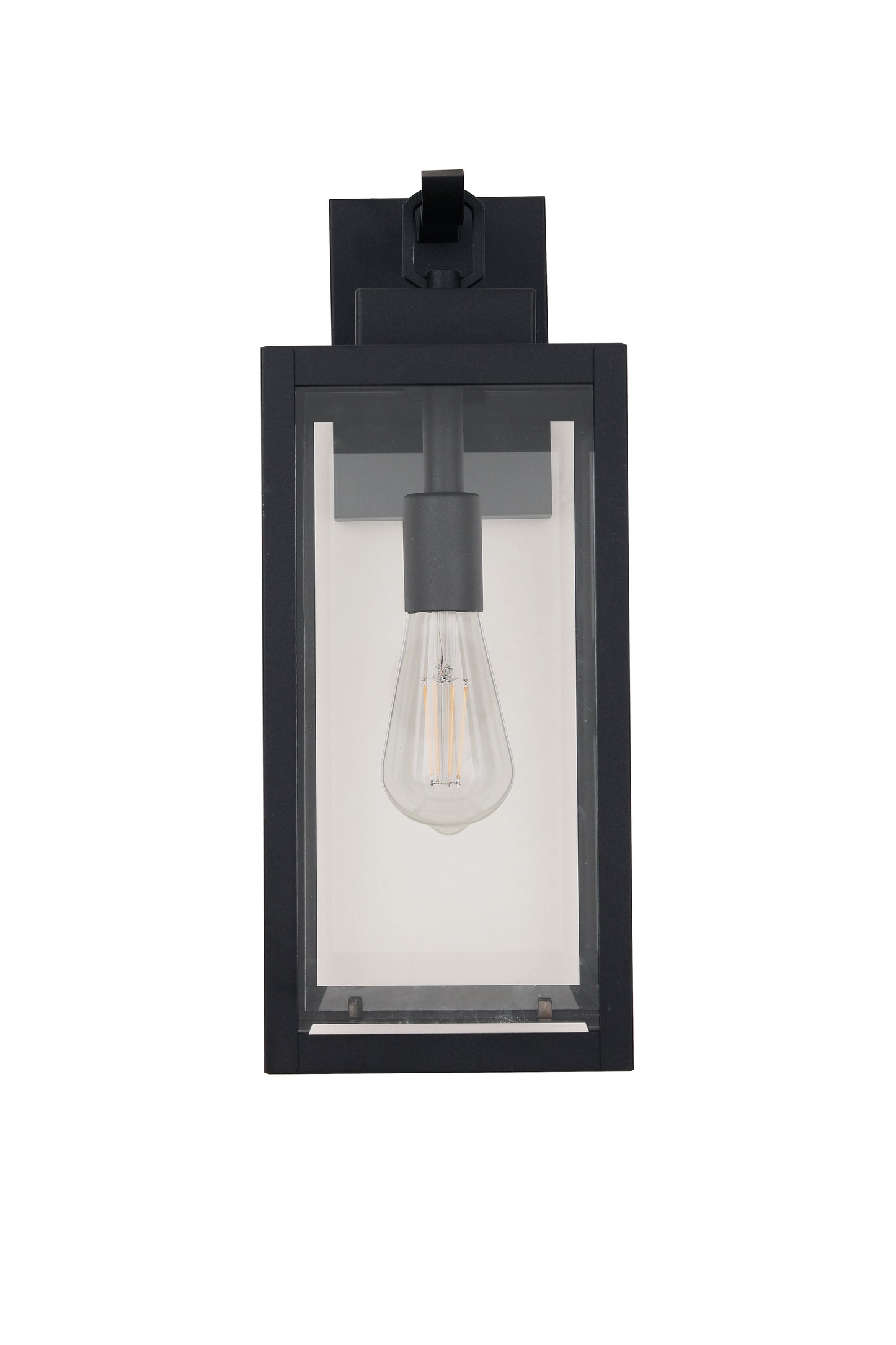 ZA6814-TB - Marin 1 Light 17" High Outdoor Wall Lantern - Textured Black