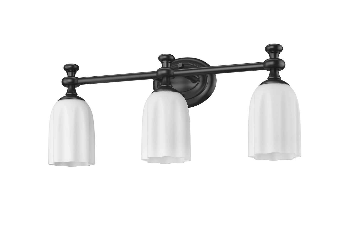 1102-3V-MB - Orion 3 Light 22" Vanity - Matte Black