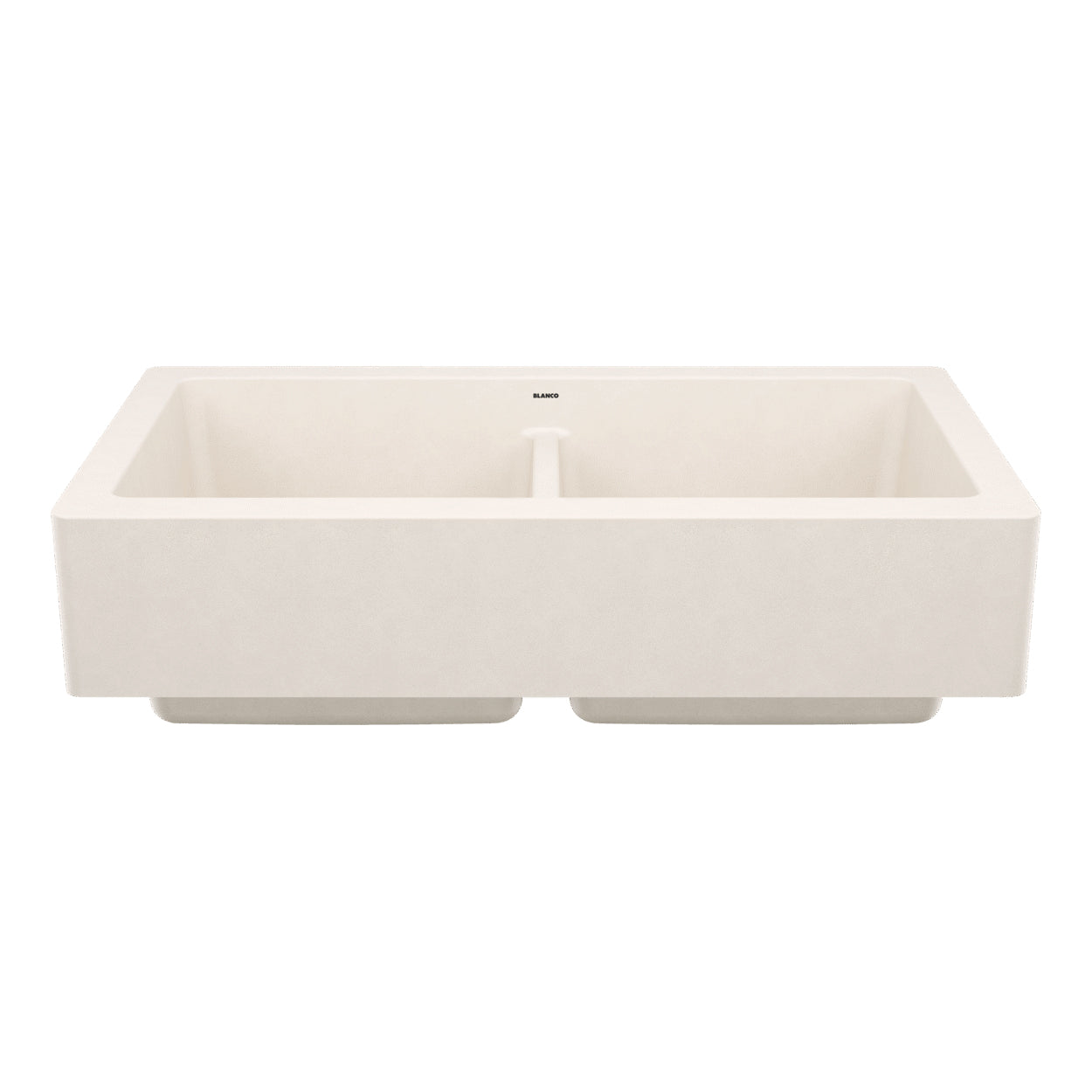 527409 - 33" Vintera Double Bowl Apron-Front Farmhouse Sink - Soft White