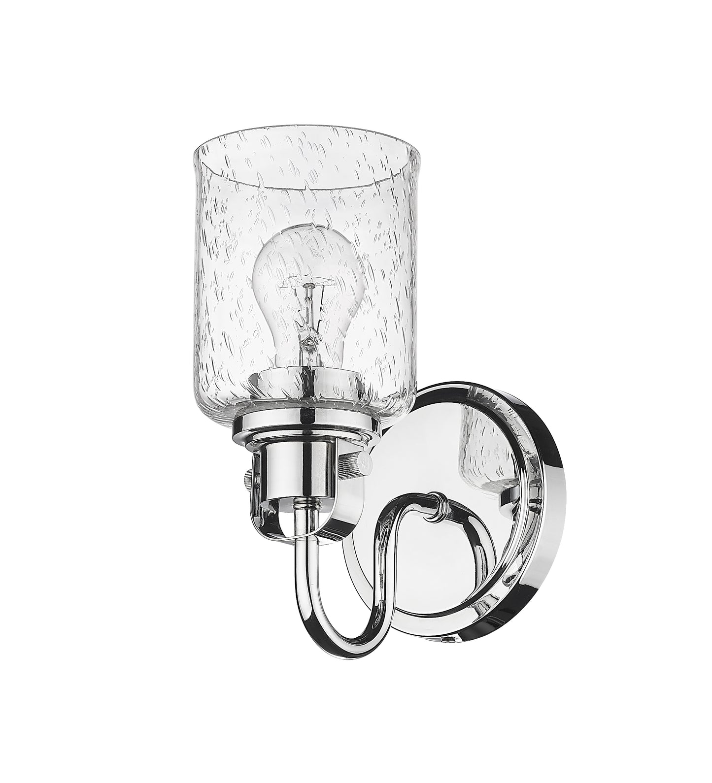 340-1S-CH - Kinsley 1 Light Wall 10" Sconce - Chrome