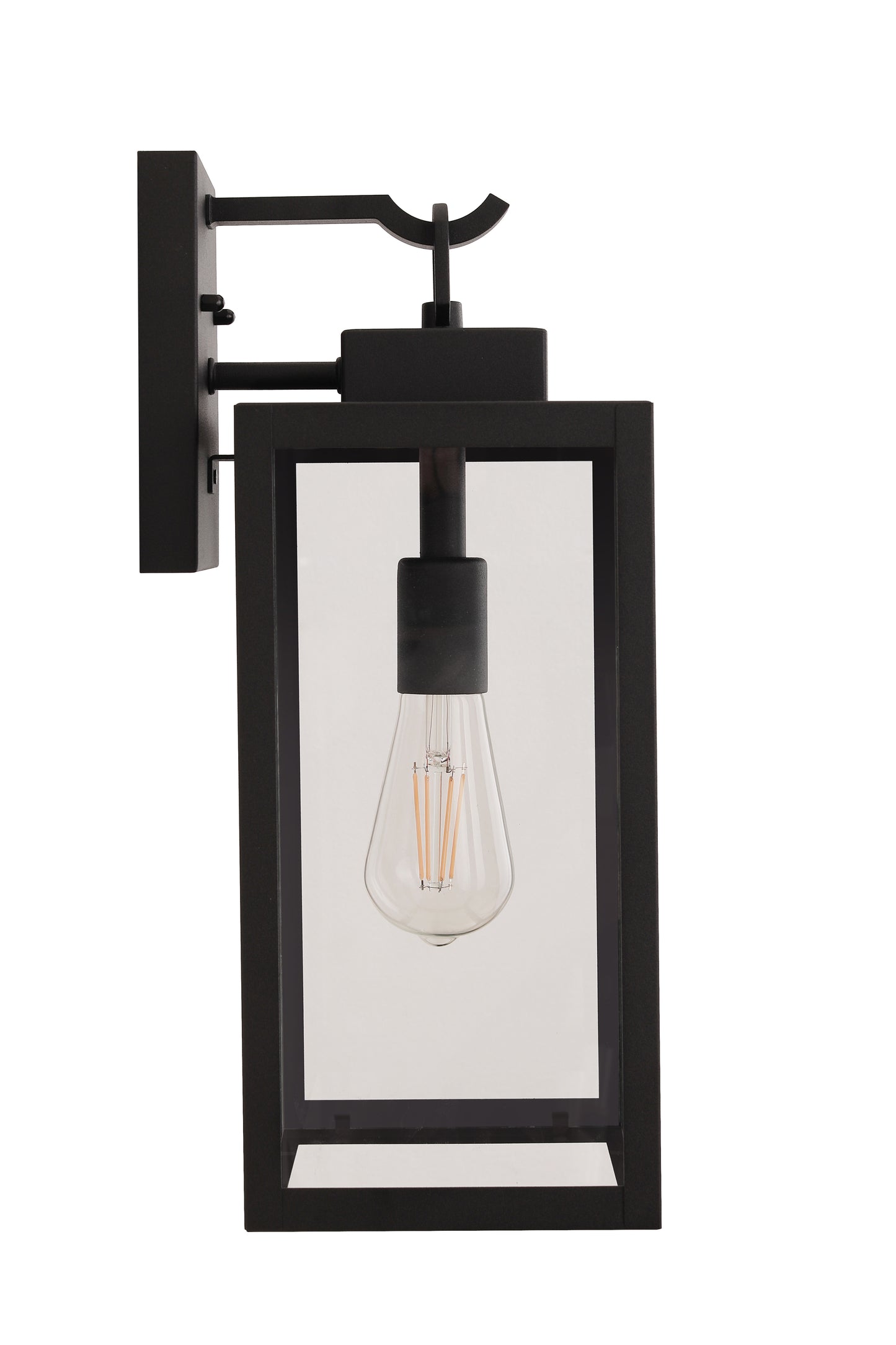 ZA6814-TB - Marin 1 Light 17" High Outdoor Wall Lantern - Textured Black
