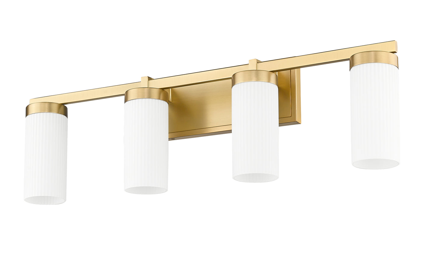 3044-4V-MGLD - Danica 4 Light 30" Vanity - Modern Gold