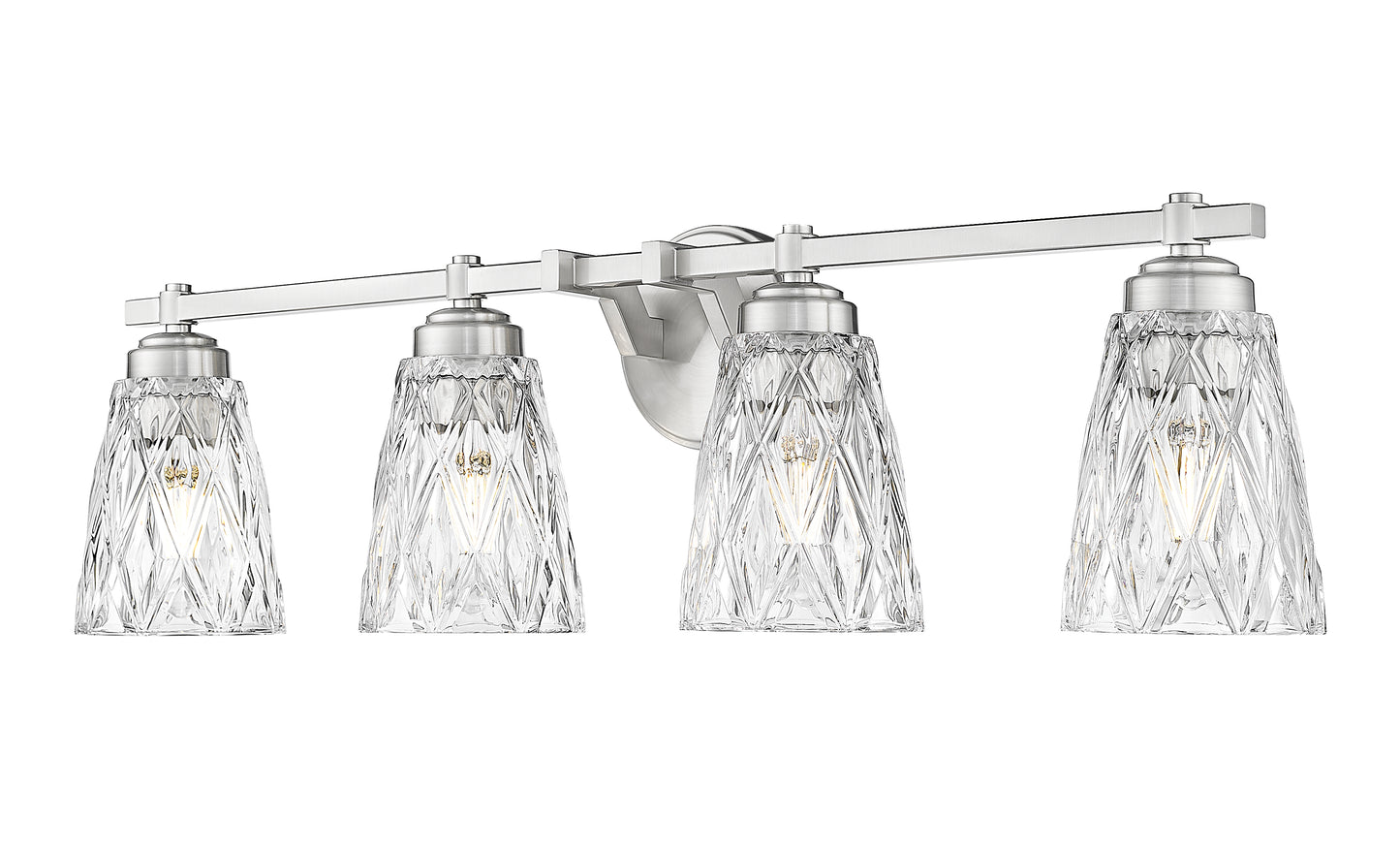 1960-4V-BN - Andree 4 Light 32" Vanity - Brushed Nickel