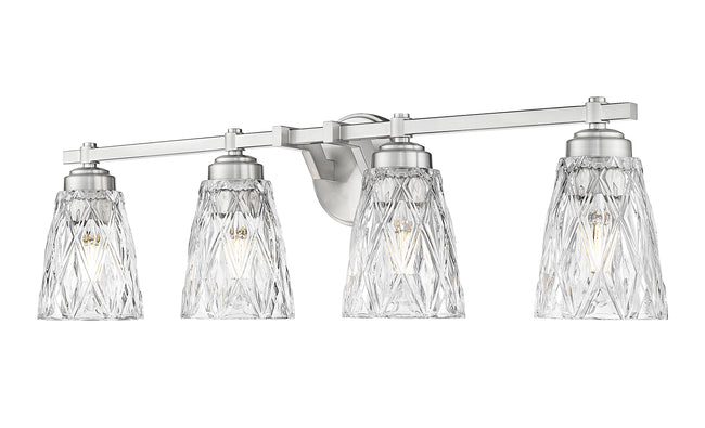 1960-4V-BN - Andree 4 Light 32" Vanity - Brushed Nickel