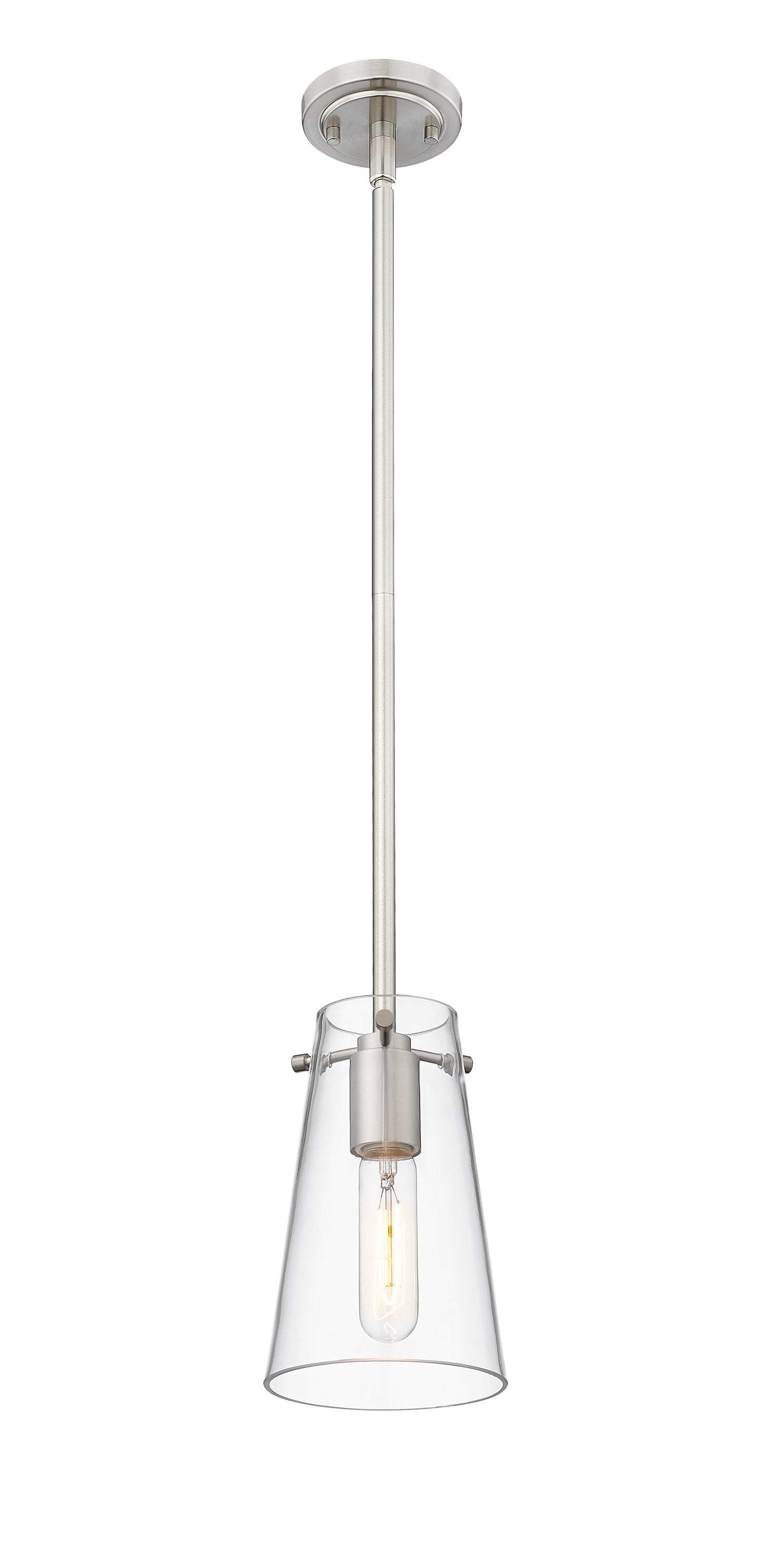 7508MP-ROD-BN - Kira 1 Light 5" Pendant - Brushed Nickel