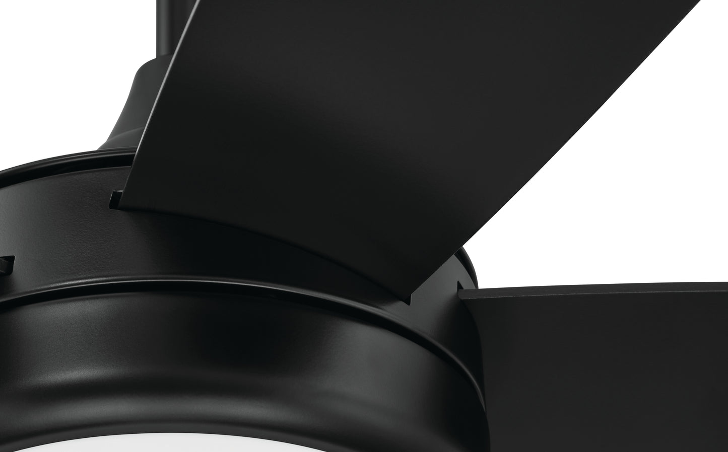 PHZ52FB5 - Phaze II 5- Blade 52" 5 Blade Ceiling Fan with Light Kit - Flat Black