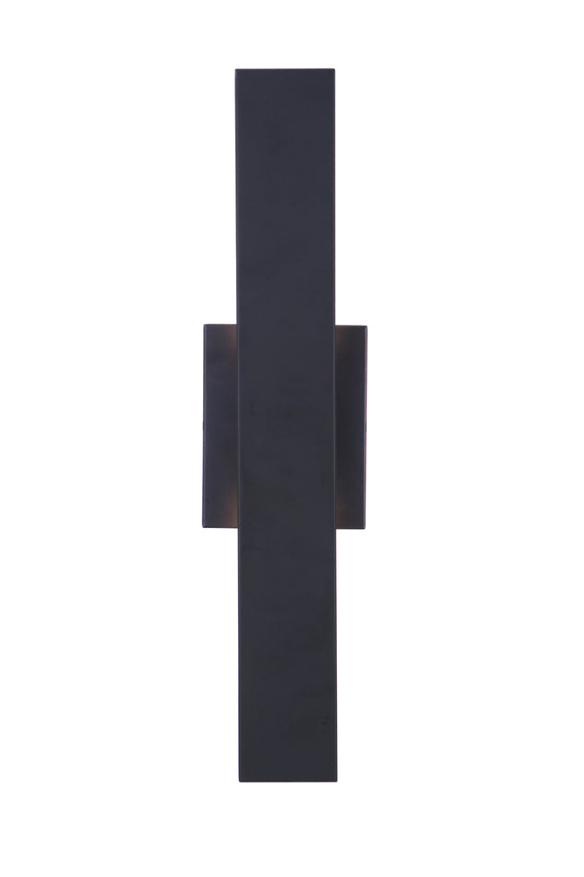 ZA2610-MN-LED - Rens 1 Light 20" High Outdoor Wall Lantern - Midnight