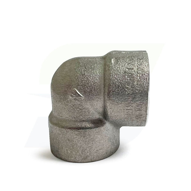 SW3401D-08 - 1/2" 90 Degree Elbow, 304/304L Stainless Steel, Socket Weld