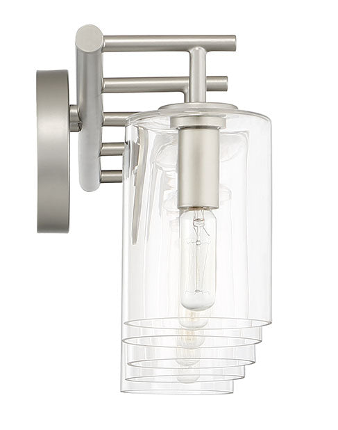 55605-SN - Hailie 5 Light 35" Wide Vanity Light - Satin Nickel