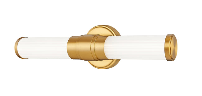 1020-18W-MGLD-LED - Warwick 1 Light 18" Vanity - Modern Gold