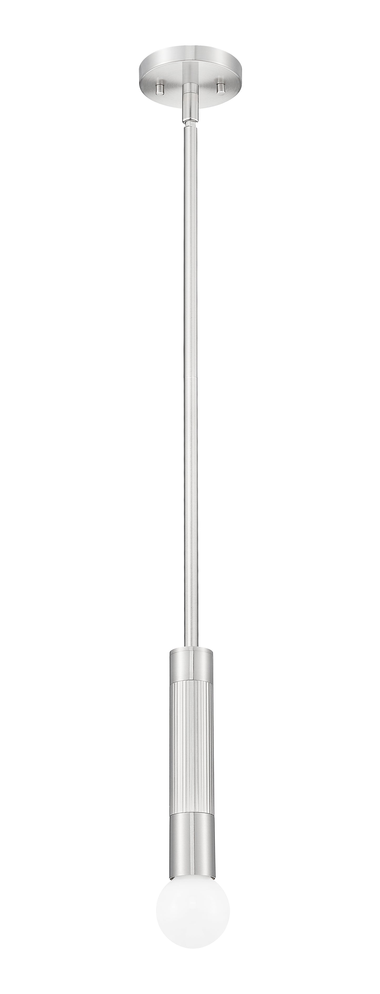 1956P-ROD-BN - Stari 1 Light 5" Pendant - Brushed Nickel