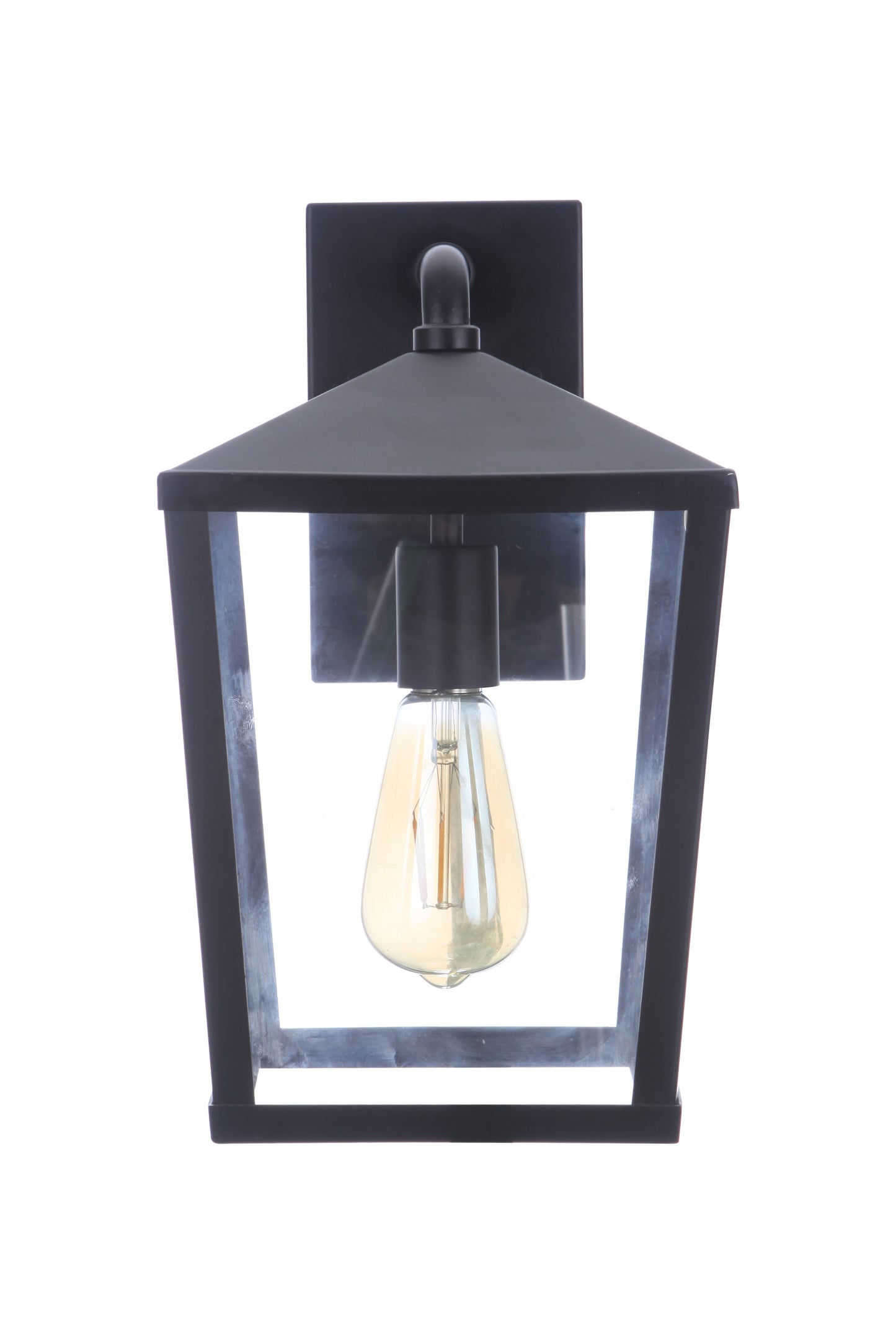 ZA4614-MN - Olsen 1 Light 13.38" High Outdoor Wall Lantern - Midnight
