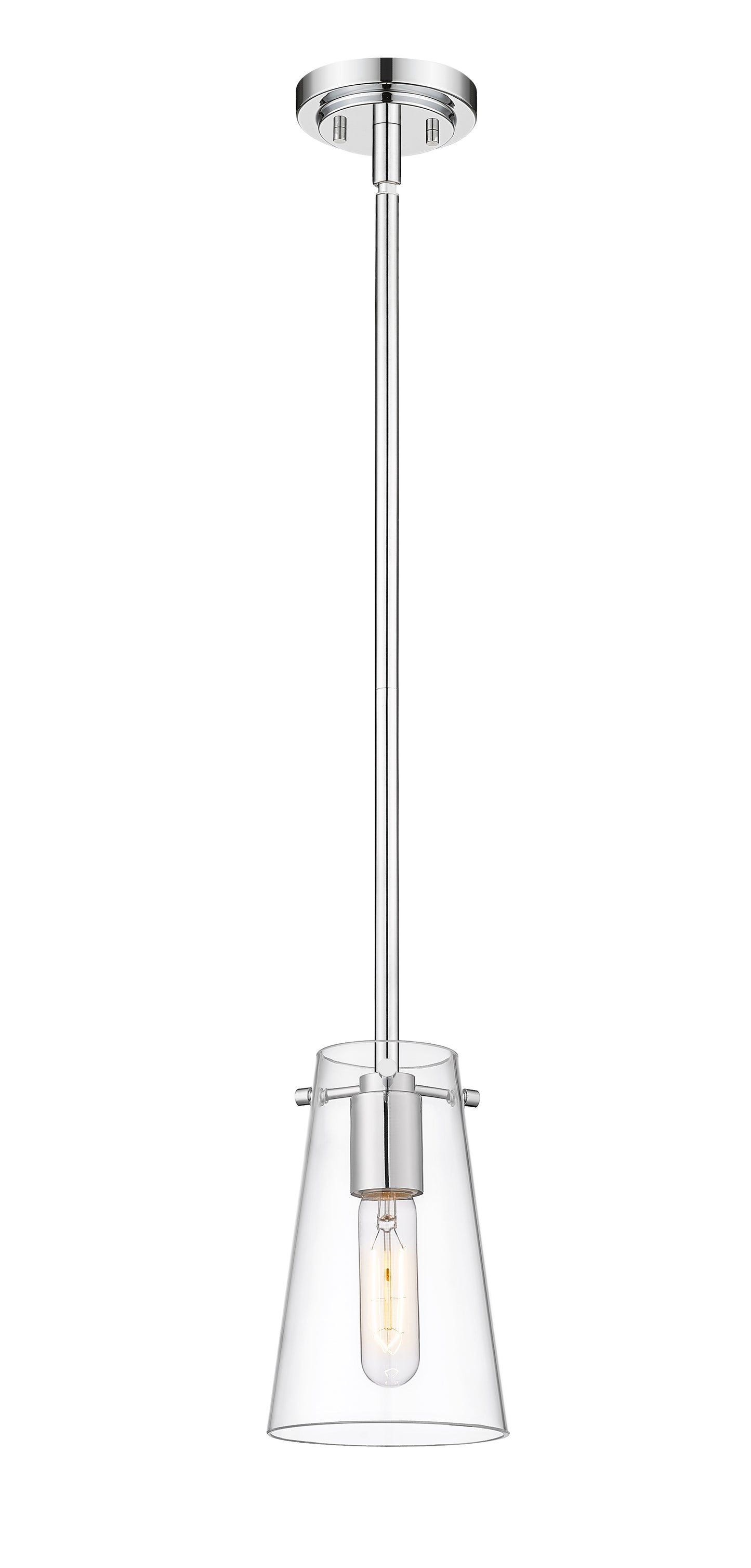 7508MP-ROD-CH - Kira 1 Light 5" Pendant - Chrome