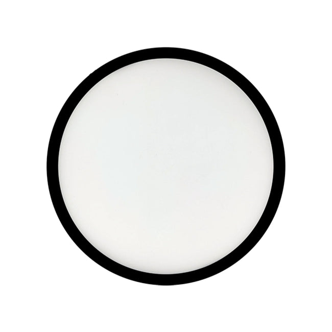 773605 - 7" Flush Mount LED Ceiling Light - 10.3 Watt - 3000K - Black