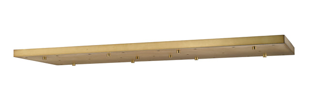 CP5423L-RB - Multi Point Canopy 23 Light Ceiling 18" Plate - Rubbed Brass