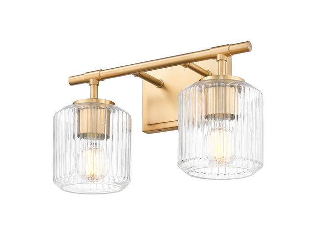 7515-2V-MGLD - Landon 2 Light 14" Vanity - Modern Gold