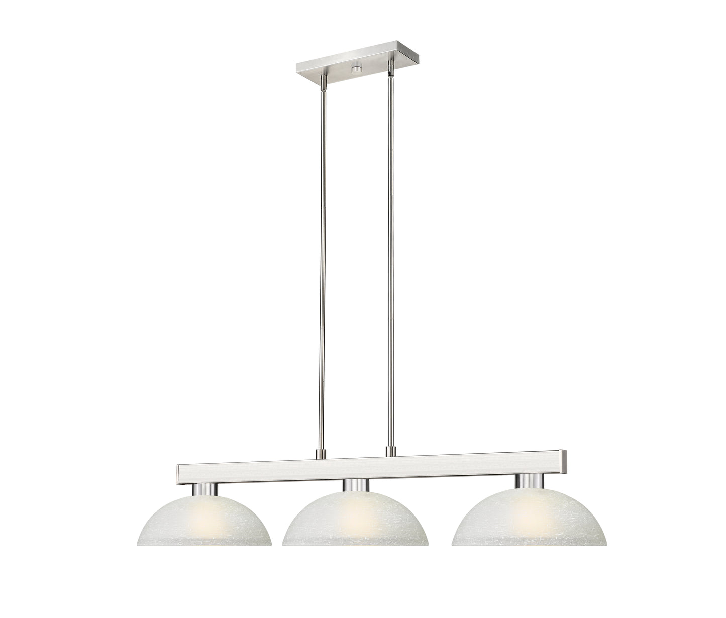 152BN-DWL14 - Cobalt 3 Light 46" Billiard - Brushed Nickel