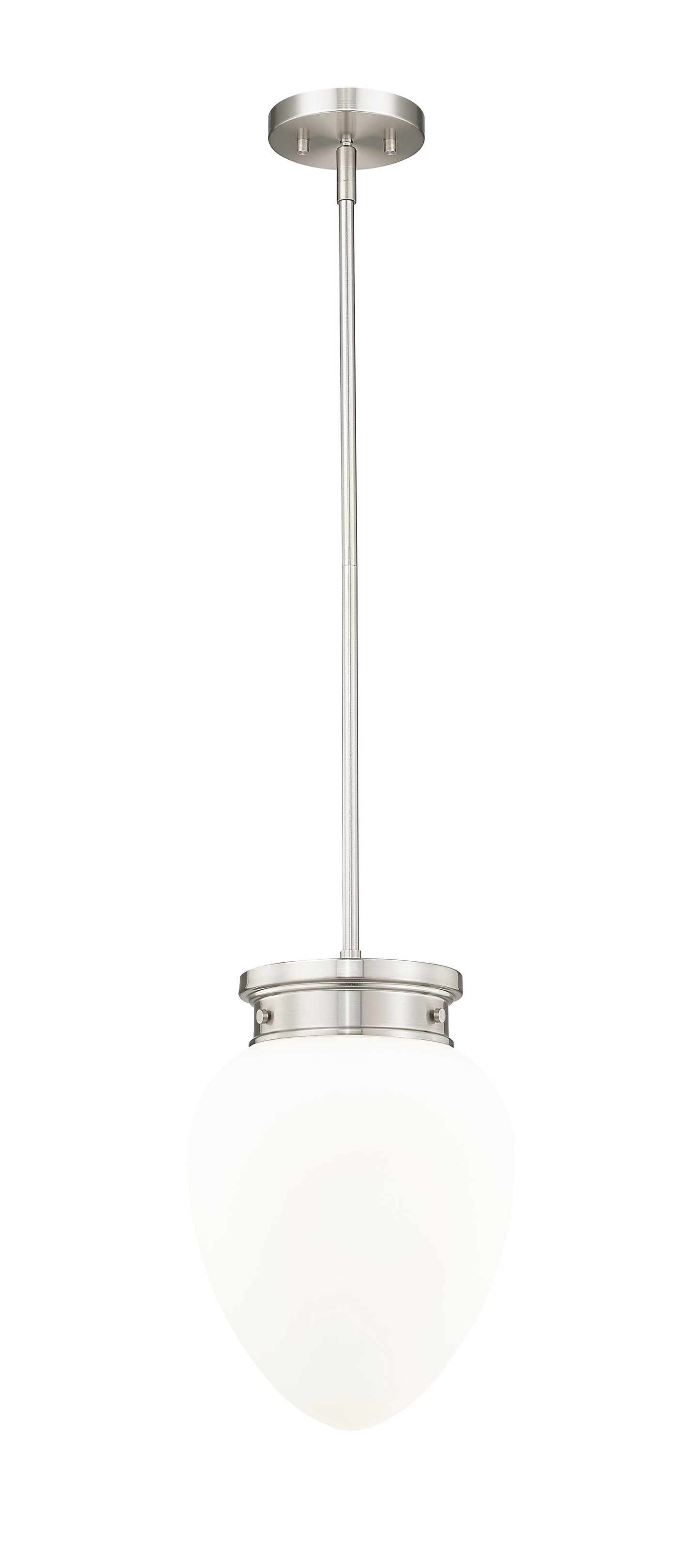 1945P9-BN - Gideon 1 Light 10" Pendant - Brushed Nickel