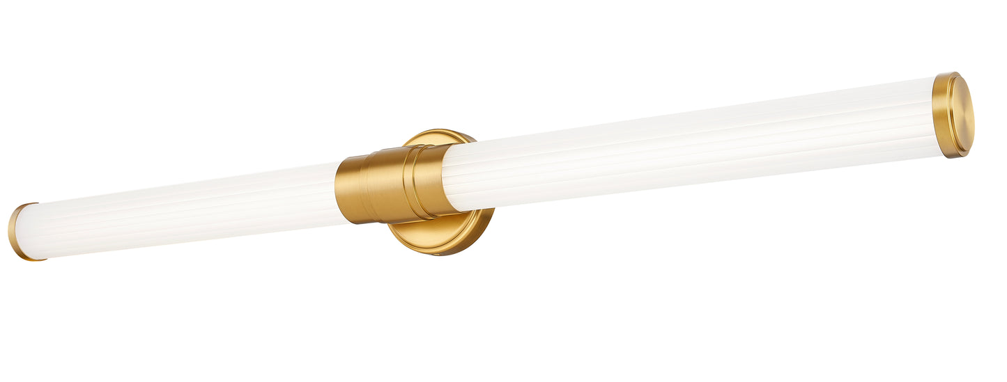1020-40W-MGLD-LED - Warwick 1 Light 40" Vanity - Modern Gold