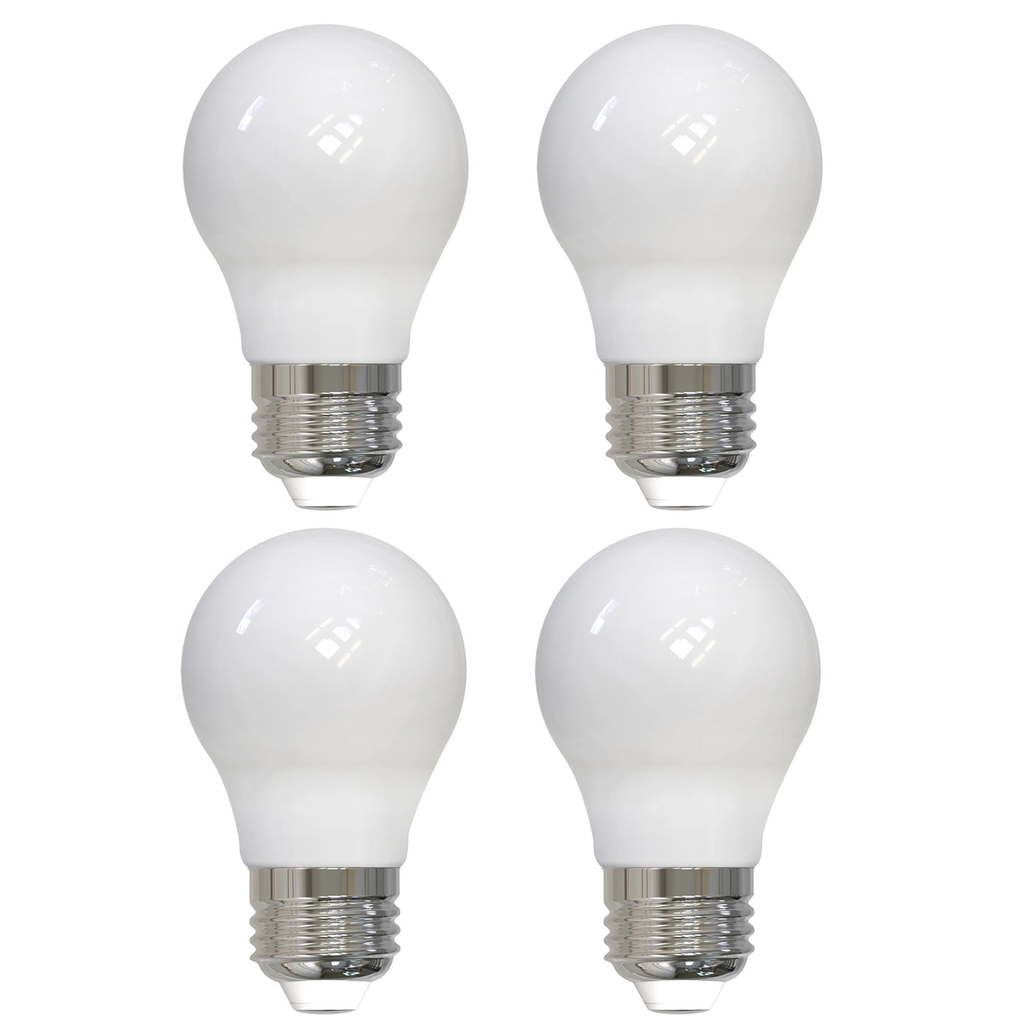 776831 - Filaments Dimmable A15 Milky Glass Medium Base - 7 Watt - 2700K - 4 Pack