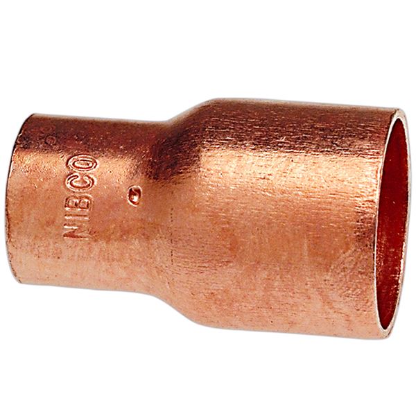 1" X 1/2"  Reducing Coupling C x C - Wrot Copper, 600