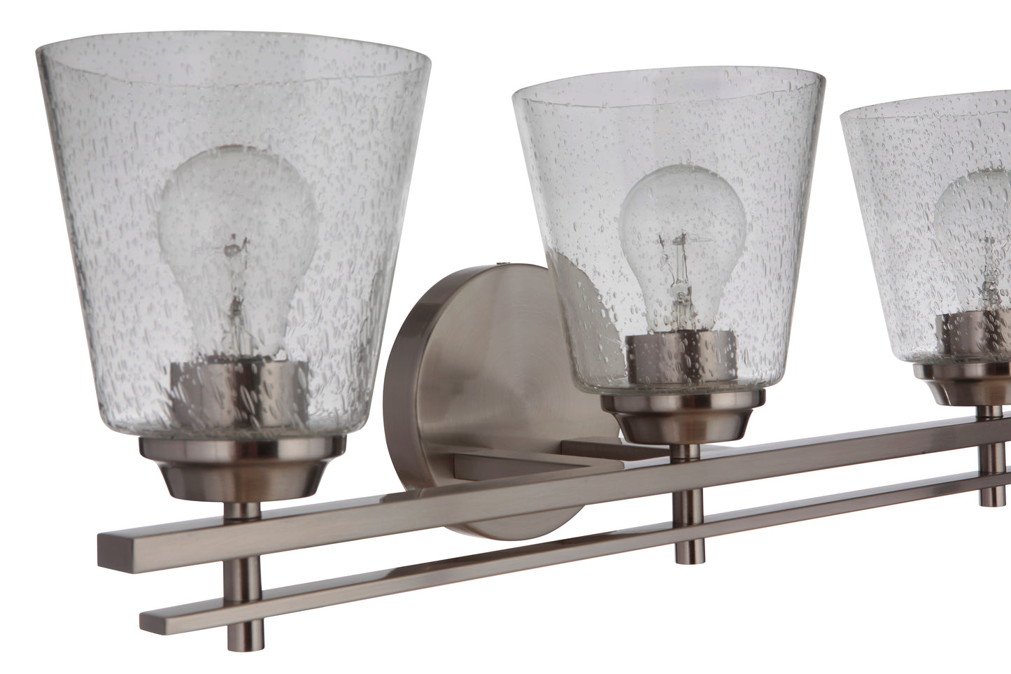 19624BNK3 - Drake 3 Light 24" Wide Vanity Light - Brushed Nickel
