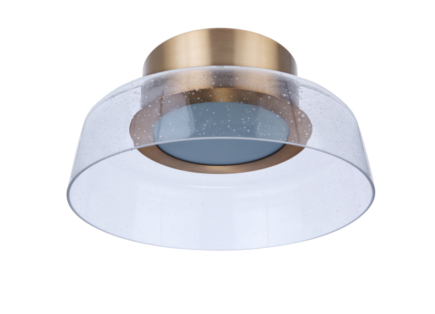 55182-SB-LED - Centric 1 Light 13.75" Wide Pendant - Satin Brass