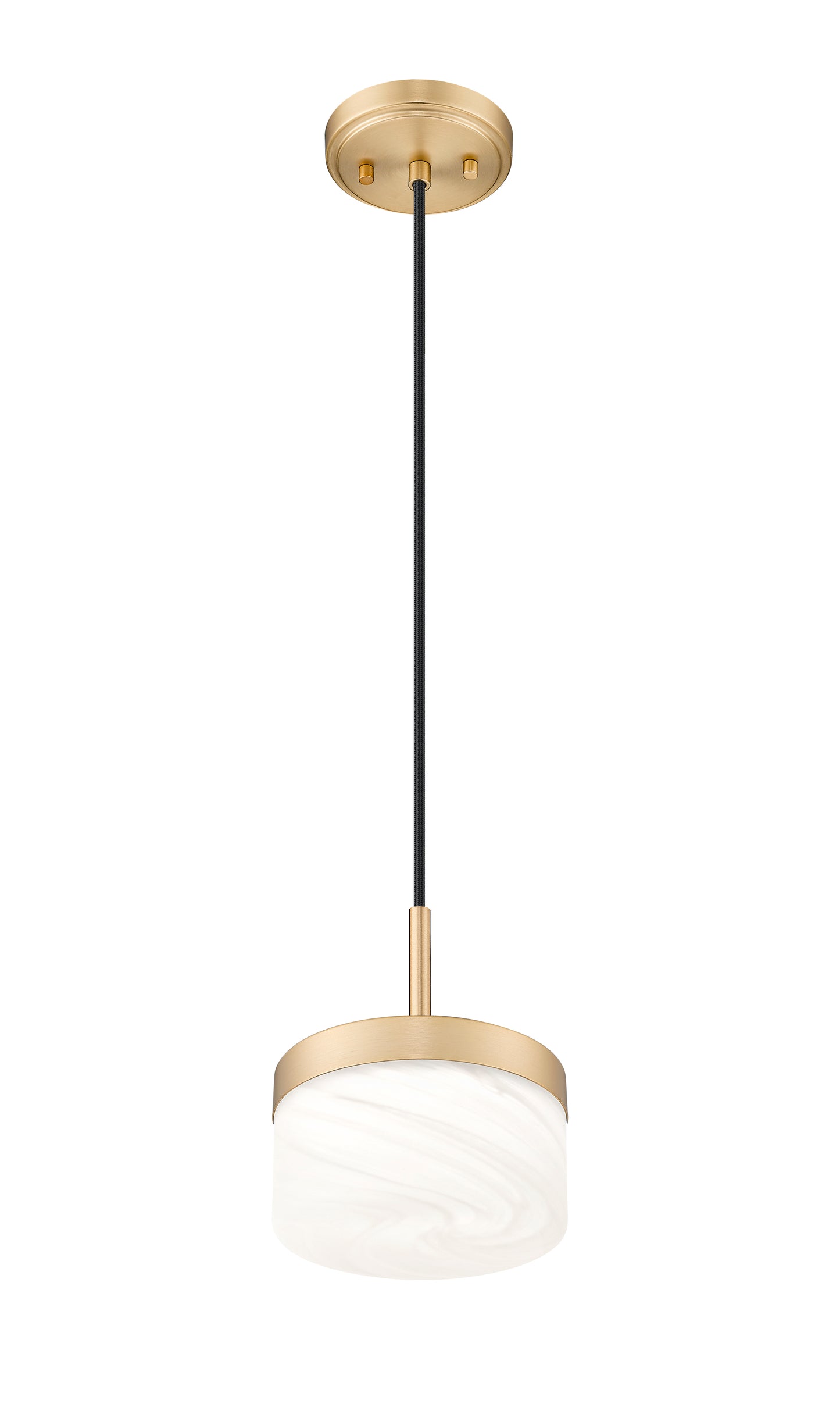 827P6-MGLD-LED - Renaud 1 Light 7" Pendant - Modern Gold