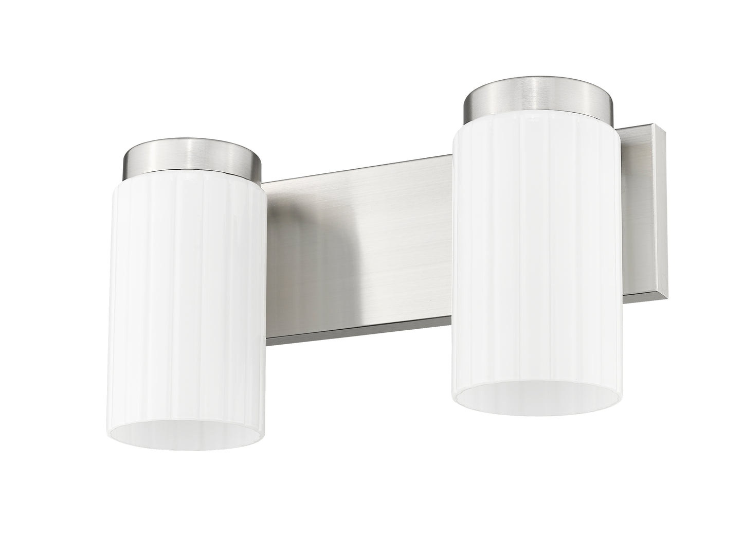 746-2V-BN - Burk 2 Light 14" Vanity - Brushed Nickel