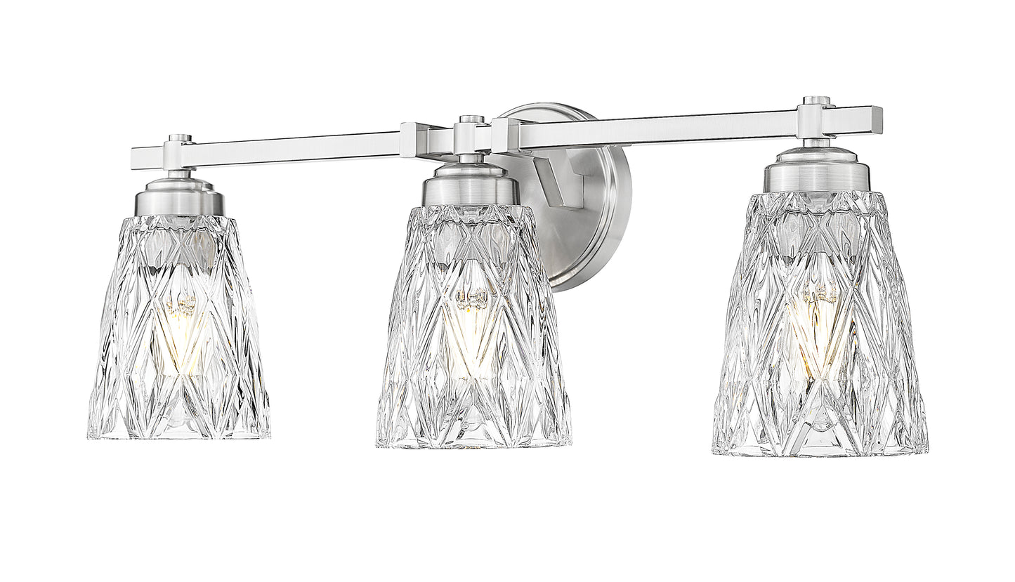 1960-3V-BN - Andree 3 Light 24" Vanity - Brushed Nickel