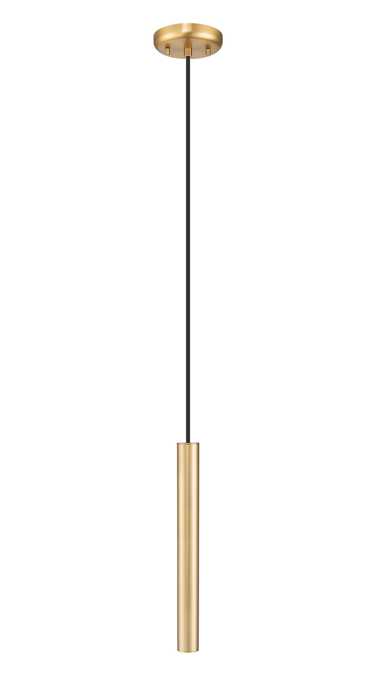 919MP12-MGLD-LED - Forest 1 Light Pendant 5" - Modern Gold