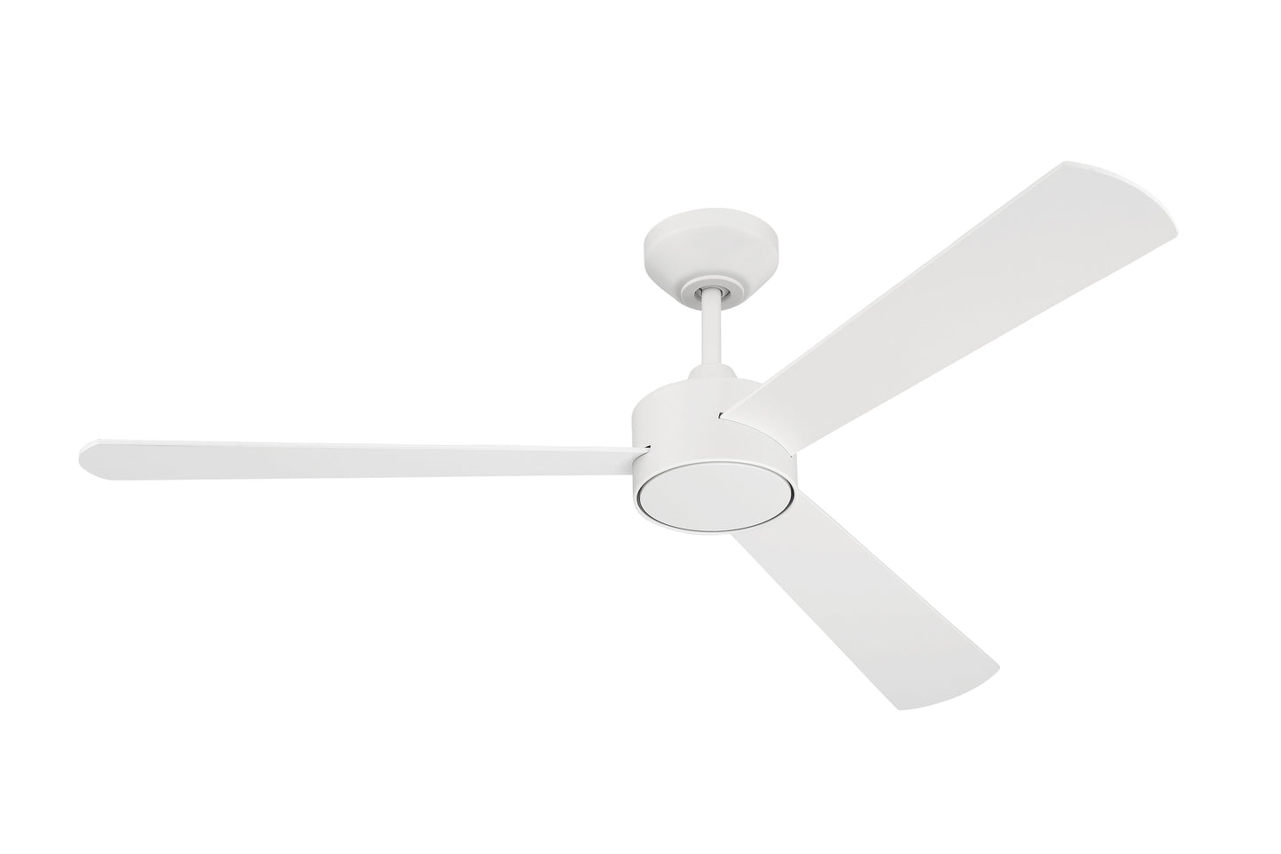 PRV52MWW3-NWF - Provision 52" Indoor/Outdoor Ceiling Fan no Wifi 52" 3 Blade Indoor Outdoor Ceiling Fan - Matte White