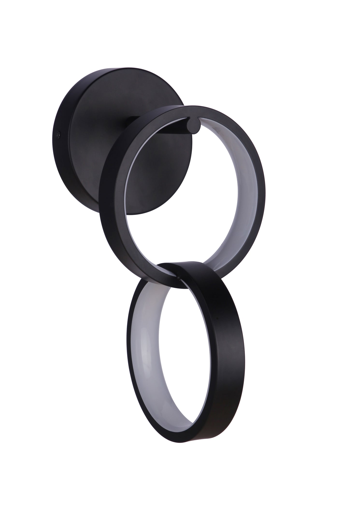 59362-FB-LED - Context 2 Light 13.25" High Wall Sconce - Flat Black