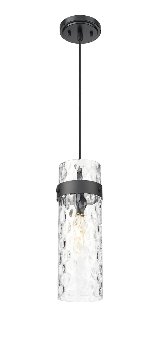 7002P5-MB - Fontaine 1 Light 6" Pendant - Matte Black