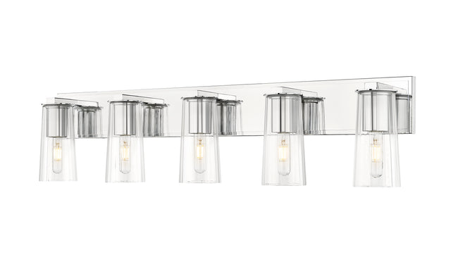826-5V-CH - Titus 5 Light 40" Vanity - Chrome