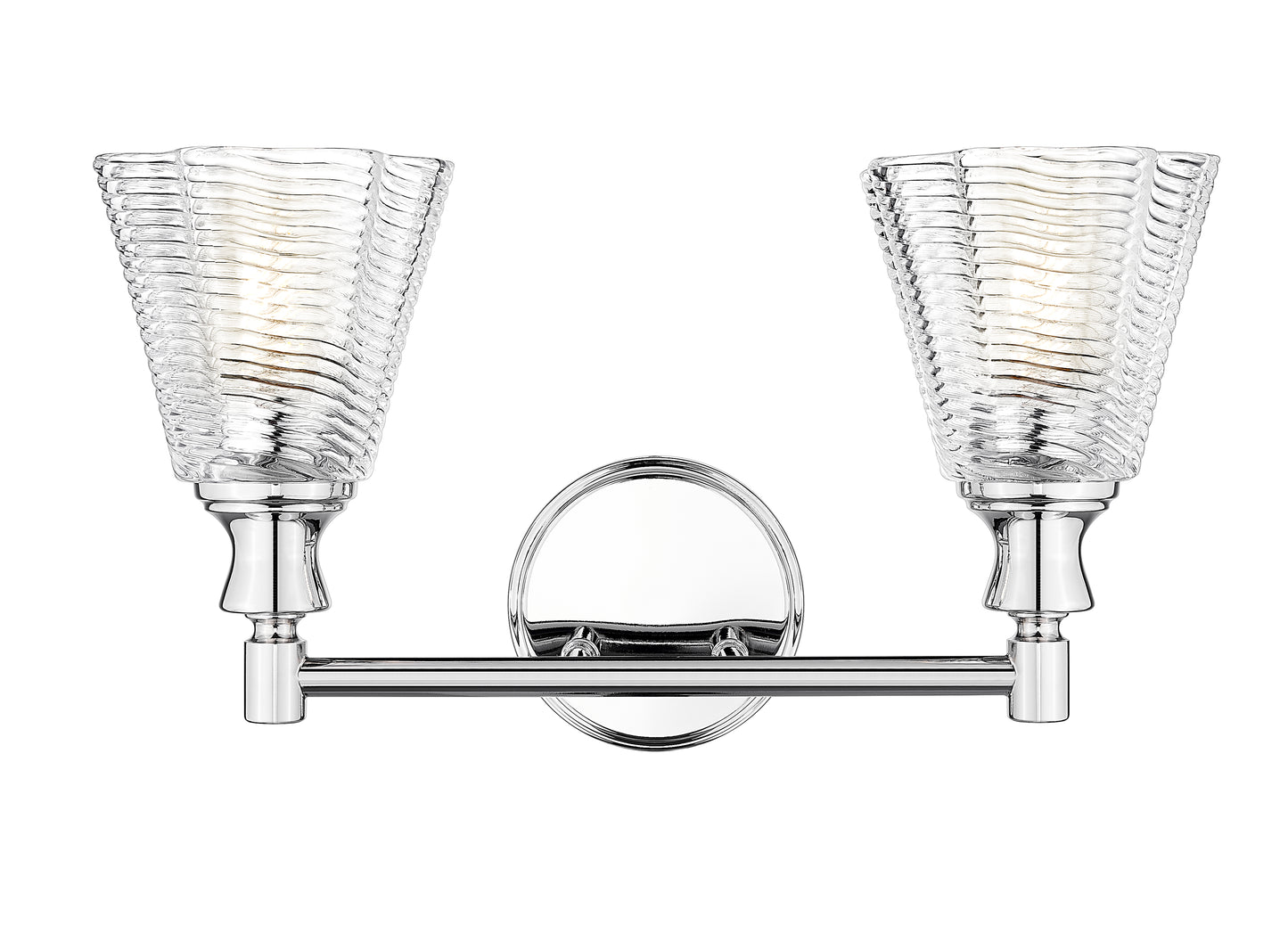 7704-2V-CH - Auden 2 Light 18" Vanity - Chrome