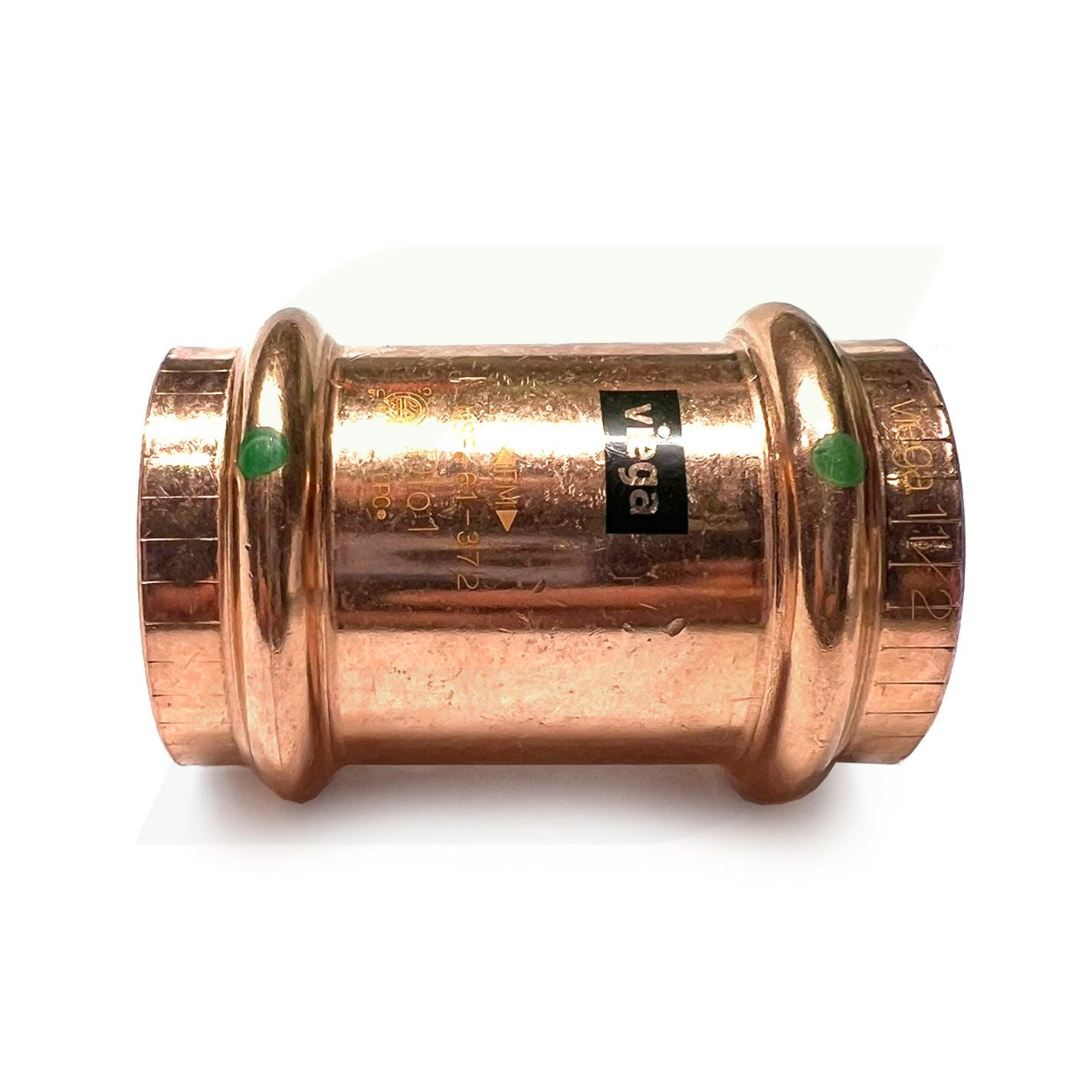 78187 - 1-1/4" ProPress Copper Coupling without Stop