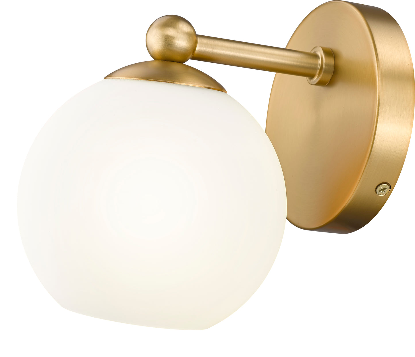 1100-1S-MGLD - Neoma 1 Light Wall 7" Sconce - Modern Gold