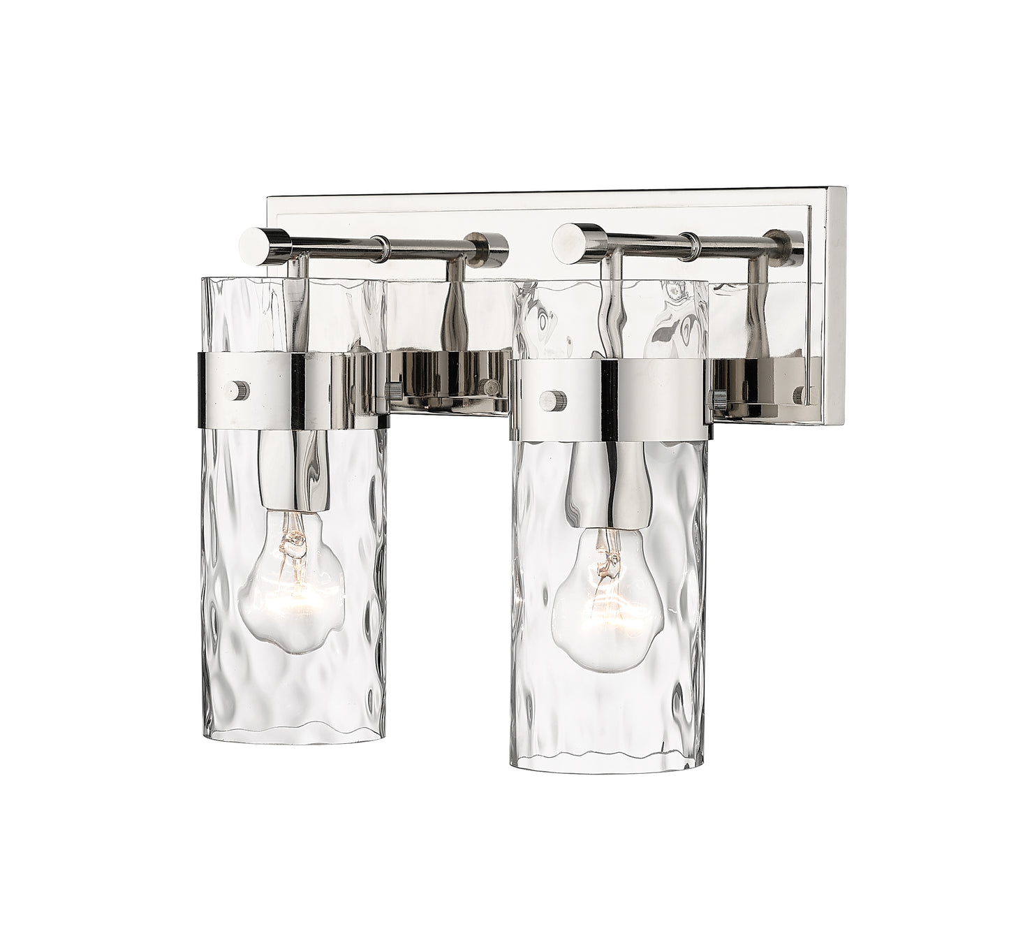 3035-2V-PN - Fontaine 2 Light 14" Vanity - Polished Nickel
