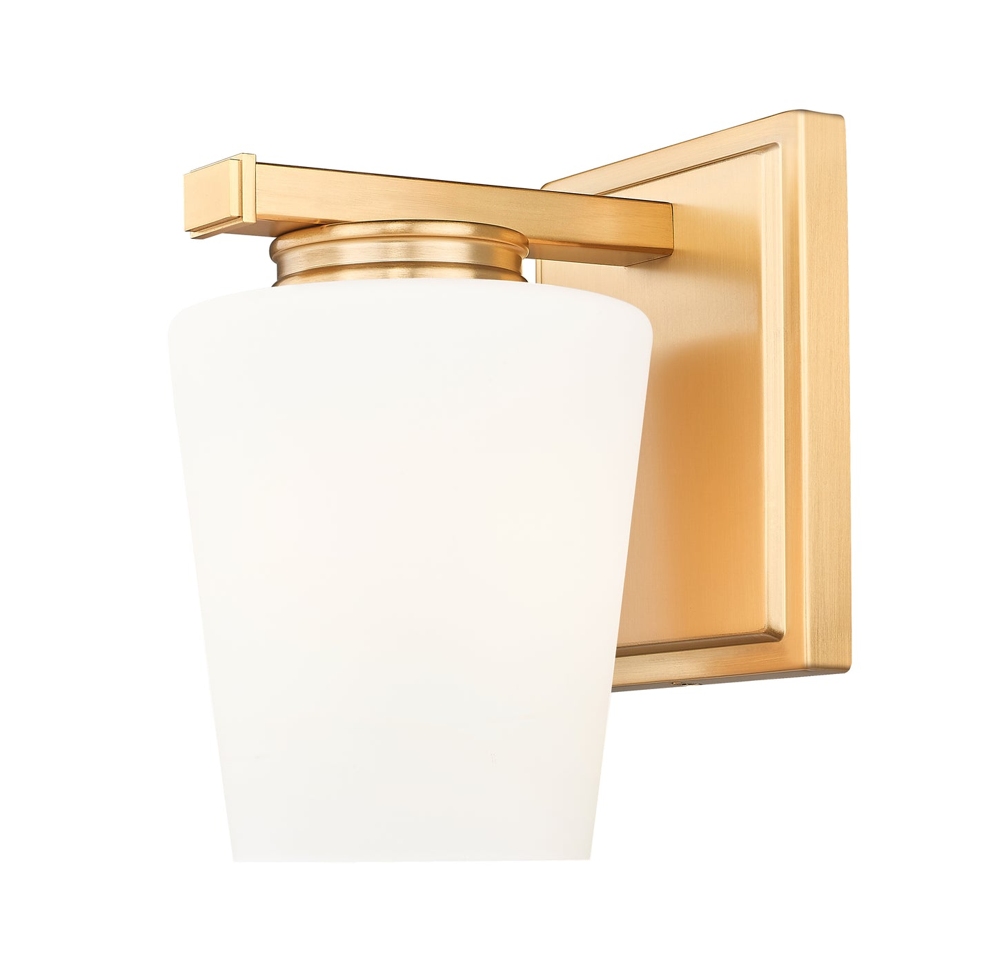 7703-1S-MGLD - Nextra 1 Light Wall 8" Sconce - Modern Gold