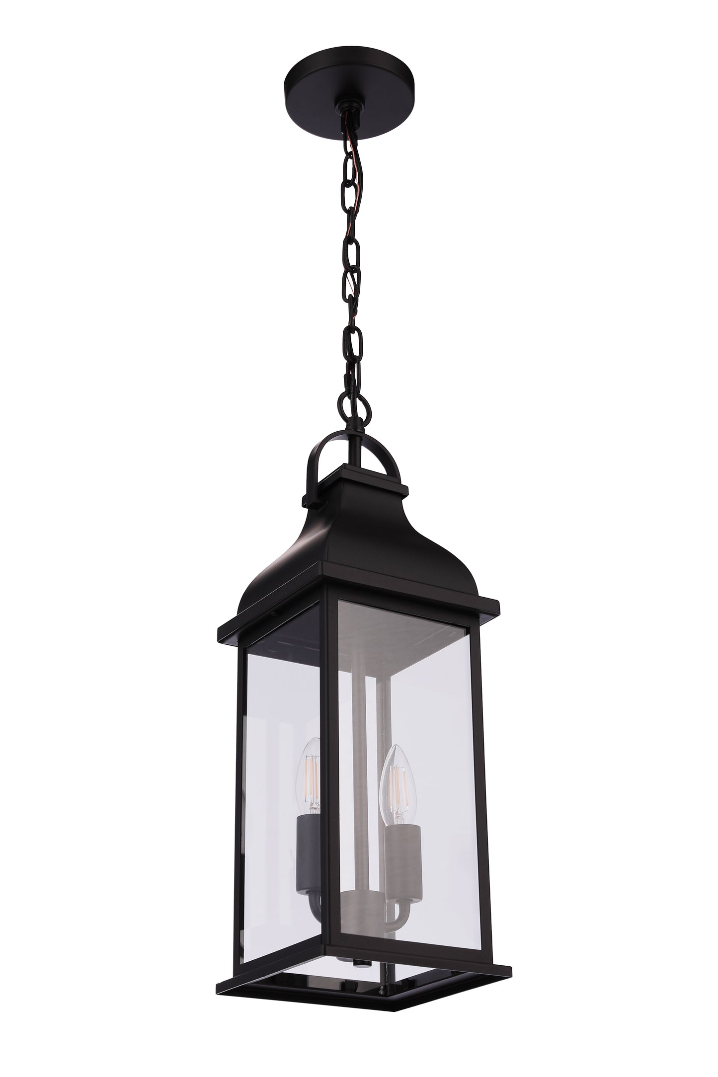 ZA7211-MN - Bent Tree 2 Light 7" Wide Outdoor Pendant - Midnight