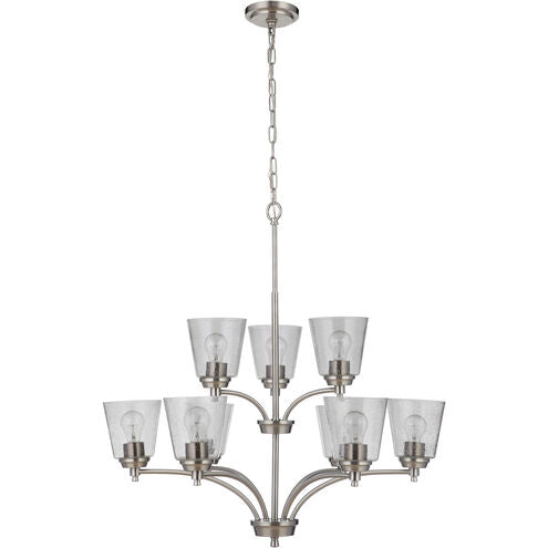 50229-BNK - Tyler 9 Light 32" Wide Chandelier - Brushed Nickel