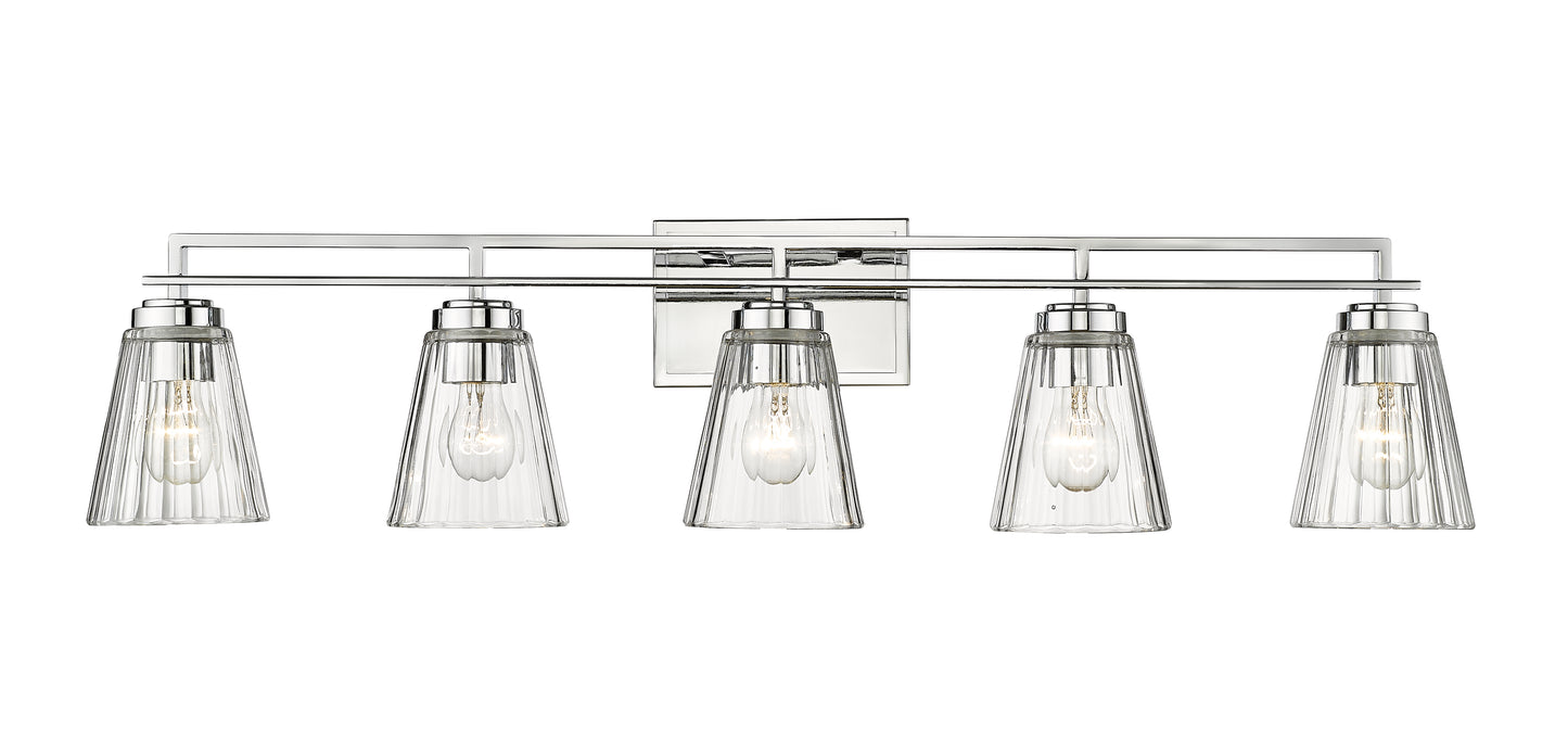 823-5V-CH - Lyna 5 Light 39" Vanity - Chrome