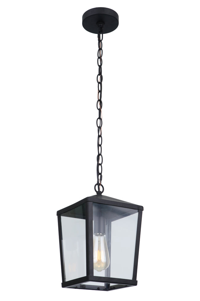 ZA4611-MN - Olsen 1 Light 8" Wide Outdoor Pendant - Midnight